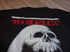 WASP W.A.S.P Sweatshirt Tour 89  Judas Priest Steel Panther Dio Venom * Priest *