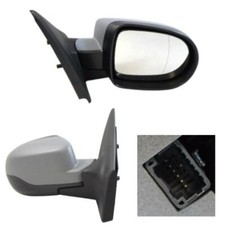 Renault Clio MK3 Wing Door Mirror Electric Primed Cover Drivers Side 2009-2013