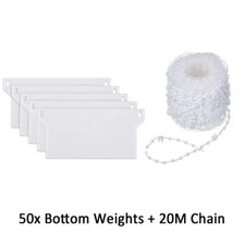 50Pcs Vertical Blind Weights