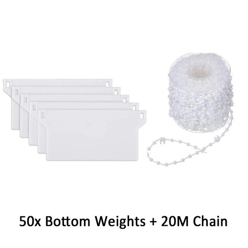 50pcs vertical blind - blind, weights