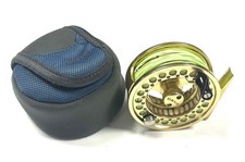 Orvis Hydros II 3.5″ Large Arbor Gold Fly Reel With Pouch