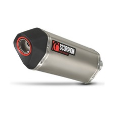 Kawasaki ZZR1400 12-20 Scorpion Exhaust Serket Titanium Slip-on RKA91TEO