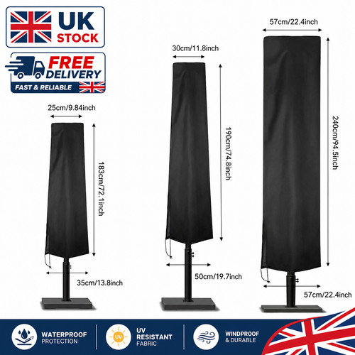 Waterproof parasol cover with - waterproof,
