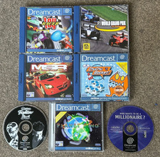 Dreamcast Games Value Bundle X7: F1, MSR, Toy Racer Virtua Fighter Tested Joblot