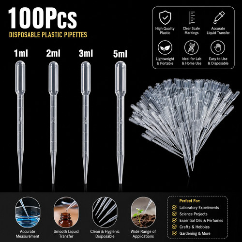 100pcs lot laboratory - 100pcs/lot, pipette