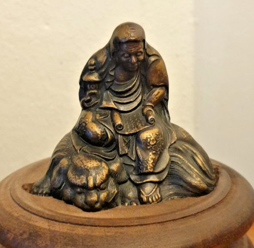Antique bronze figure finely - antique,