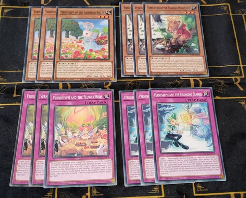 Yugioh vernusylph starter - yugioh, deck