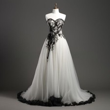 Vintage Gothic Sheath Wedding