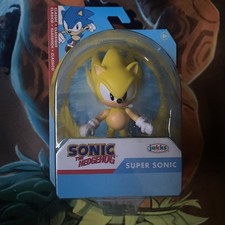 Sonic The Hedgehog  Super Sonic 2.5 Inch JAKKS Figure toy