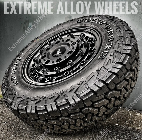 Black alloy wheels - black, at