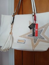 WHITE LARGE SHOULDER BAG