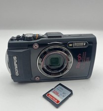 Olympus Stylus Tough TG-4 16.0MP Digital Camera - Red & Black