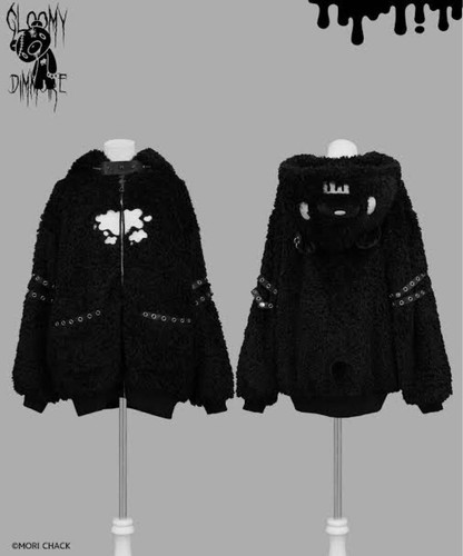 Gloomy bear dimmoire fleece - bear, x