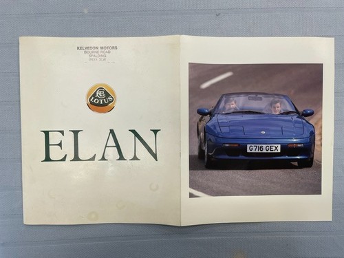 Lotus elan sales - lotus, (m100)
