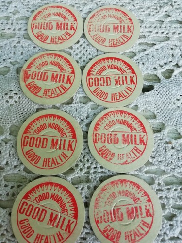 Old vintage cardboard - old, milk