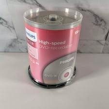 Philips 16x Speed DVD-R blank discs 100 Discs