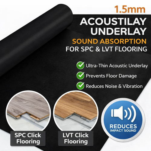 5mm acoustilay underlay - acoustilay,