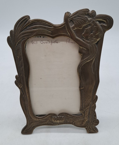 Vintage brass art nouveau - vintage,