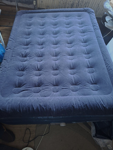 Tesco double air bed - air,