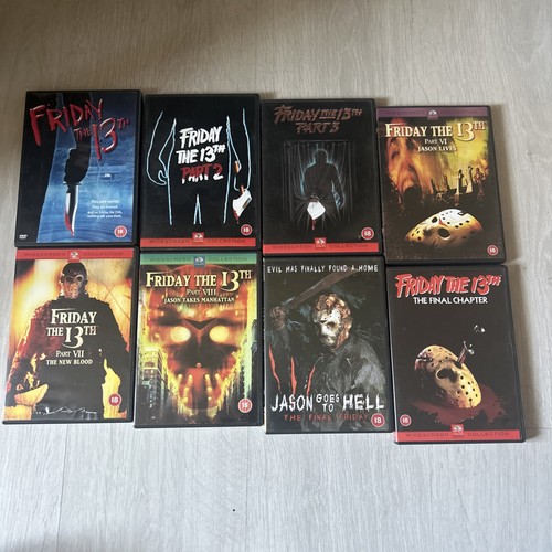 Friday the 13th horror dvd - friday,
