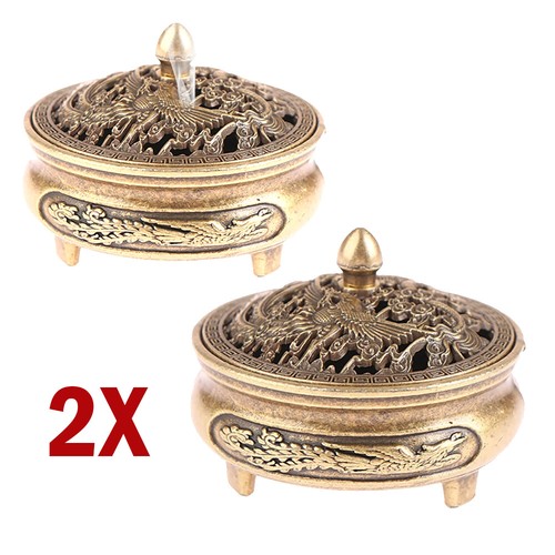 Vintage incense burner - 2x,