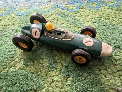 C72 brm vintage scalextric car - brm,