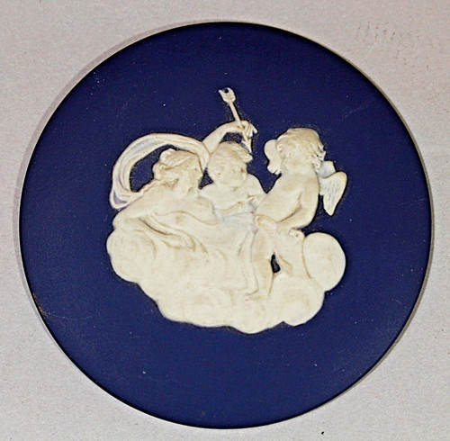 Dark blue vintage wedgwood - dark,