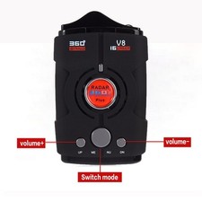 Advanced Speed Camera Detector for Comprehensive 360 Degree Protection