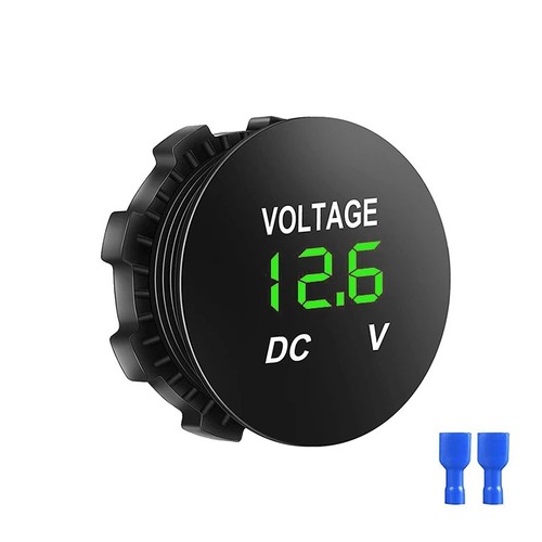 12v led digital voltmeter - digital,