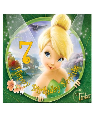 Tinker bell disney cake - tinker,