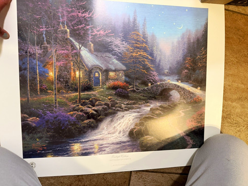 Thomas kinkade twilight - kinkade,