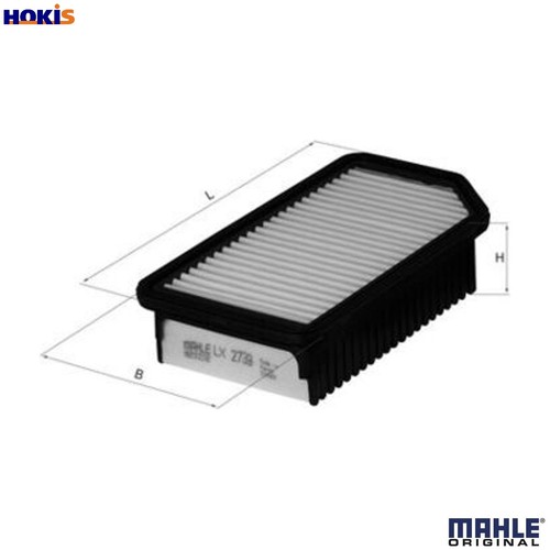 Air filter 2739 - lx,