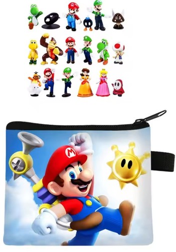 Super mario bros - bros, 18pcs/setpvc