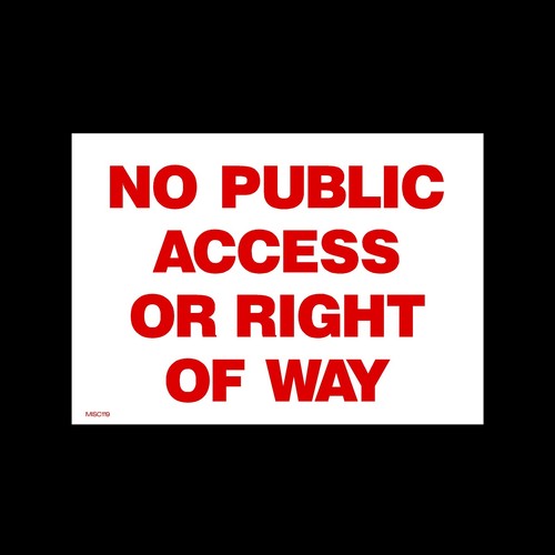 Public access right of - public,