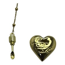 Lana Del Rey Spoon & Serpent Necklace LDR Gold Plated Dupe Lust 4Life Tour Merch