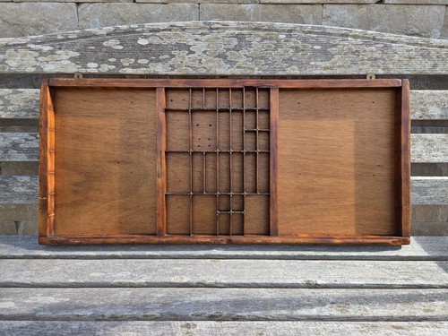 Wooden printers letterpress - wooden,