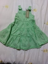 BNWT TED BAKER GREEN TODDLER DRESS AGED 12-18 Months