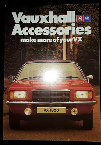 Vauxhall range approved - vauxhall, vx