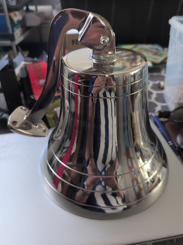 Large ship bell - bell, wall