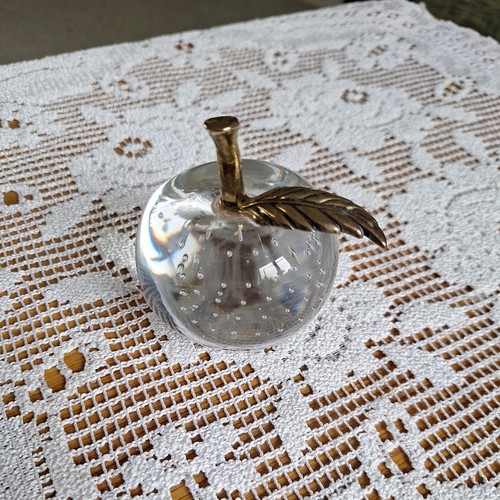 Vintage clear art glass - clear,