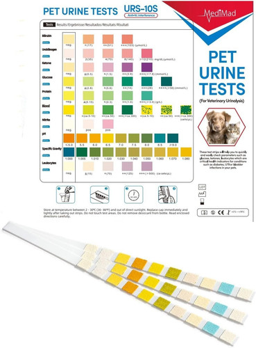 Pet urine test strip - strip, kit,