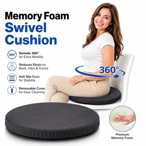 360 rotating swivel cushion - 360°,