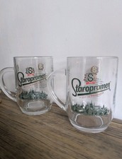 2 x Staropramen Beer Pint