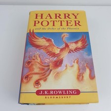 Harry Potter And The Order Of The Phoenix Rare 1st Edition-Print Error-766 pages