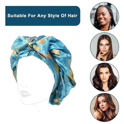 Women satin night sleep cap - women,