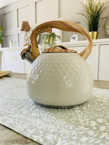 Cream stove top - top, whistling