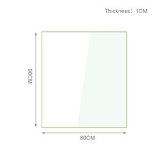 All Size 10mm Toughened Glass Panels for Stairs/Landing/Decking/Balcony/Glazing