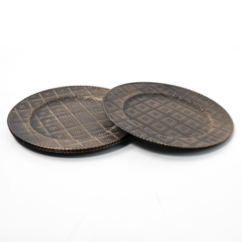 Pack 33cm round plastic - 33cm,
