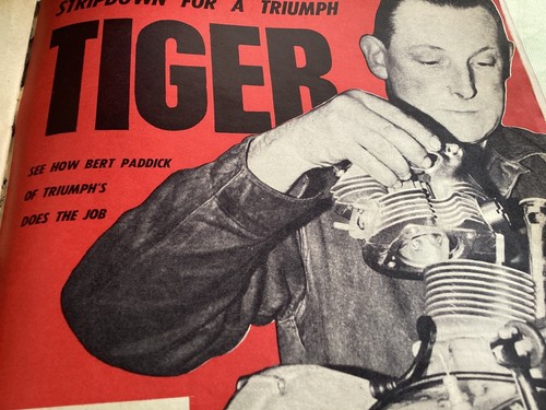 Triumph tiger cub engine - triumph,