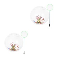  2 Pieces Hanging Fish Bowl